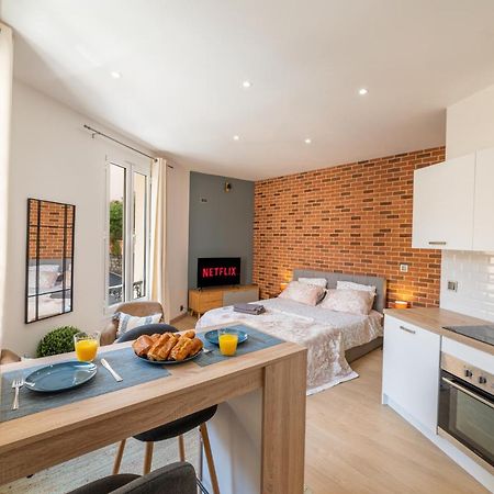 Grand Studio Climatise Tres Proche Monaco Beausoleil Zewnętrze zdjęcie